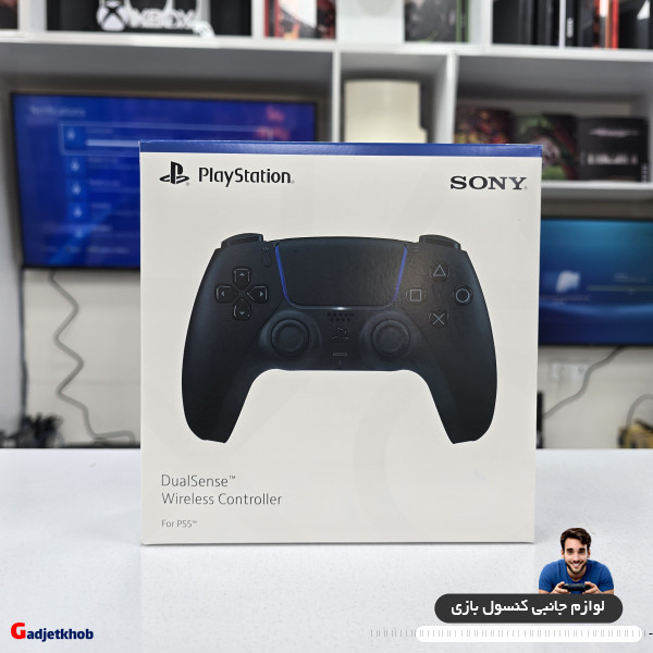 دسته مشکی طرح پلی استیشن 5 برای PS4